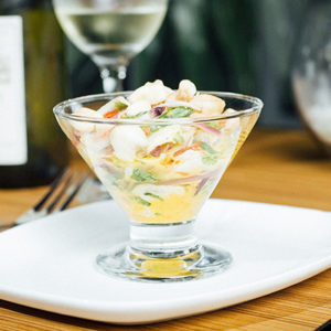 ceviche chili poisson cuit