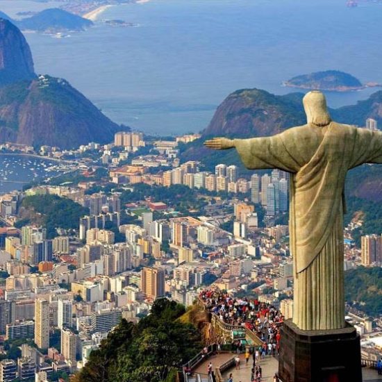 Bresil Rio de Janeiro christ rédempteur corcovado