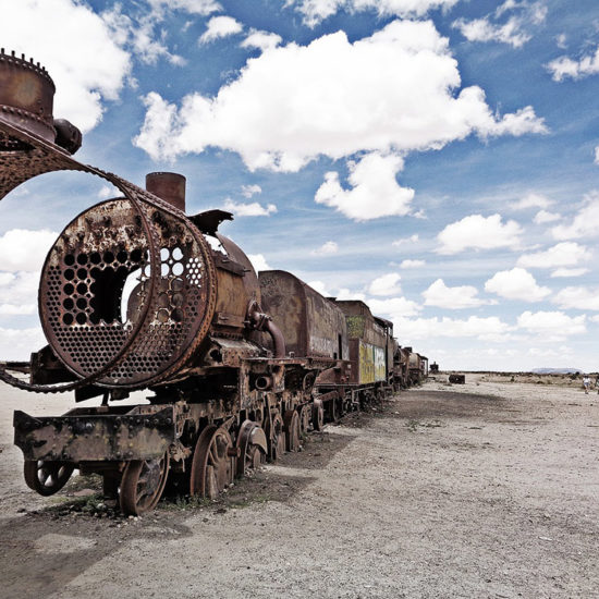 cimetière train salar uyuni bolivie