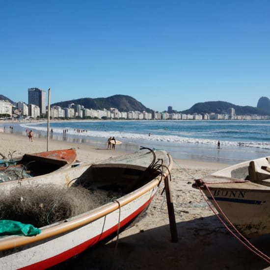 Bresil Rio de Janeiro copacabana plage