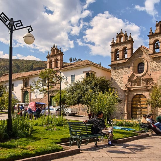 pérou cuzco église architecture coloniale