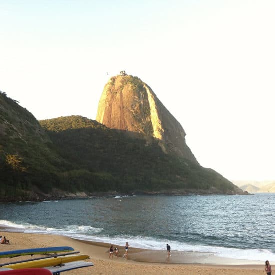 Bresil Rio de Janeiro plage Vermelha pain de sucre