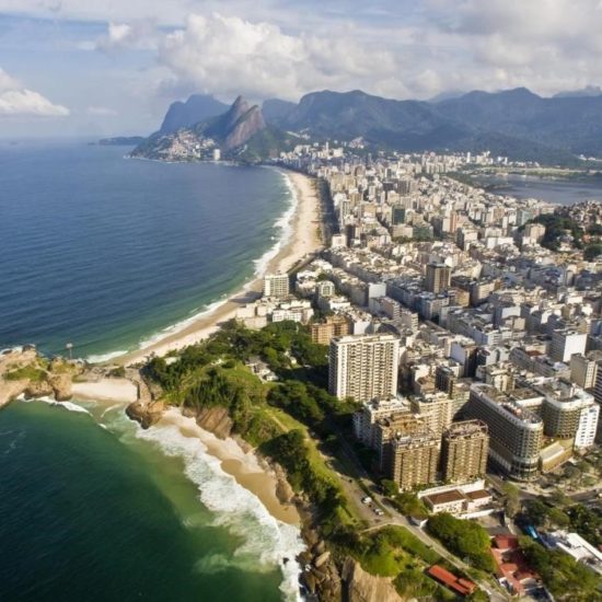 Bresil Rio de Janeiro panorama copacabana plage