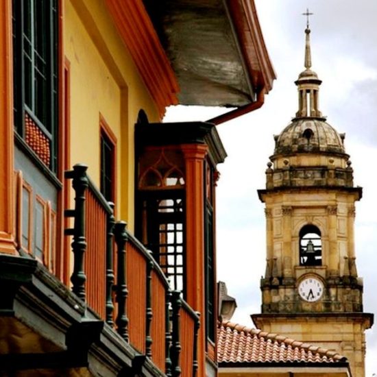 colombie bogota candelaria église architecture typique