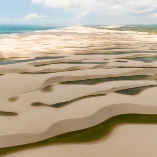 Rio Parnaiba Bresil delta sable