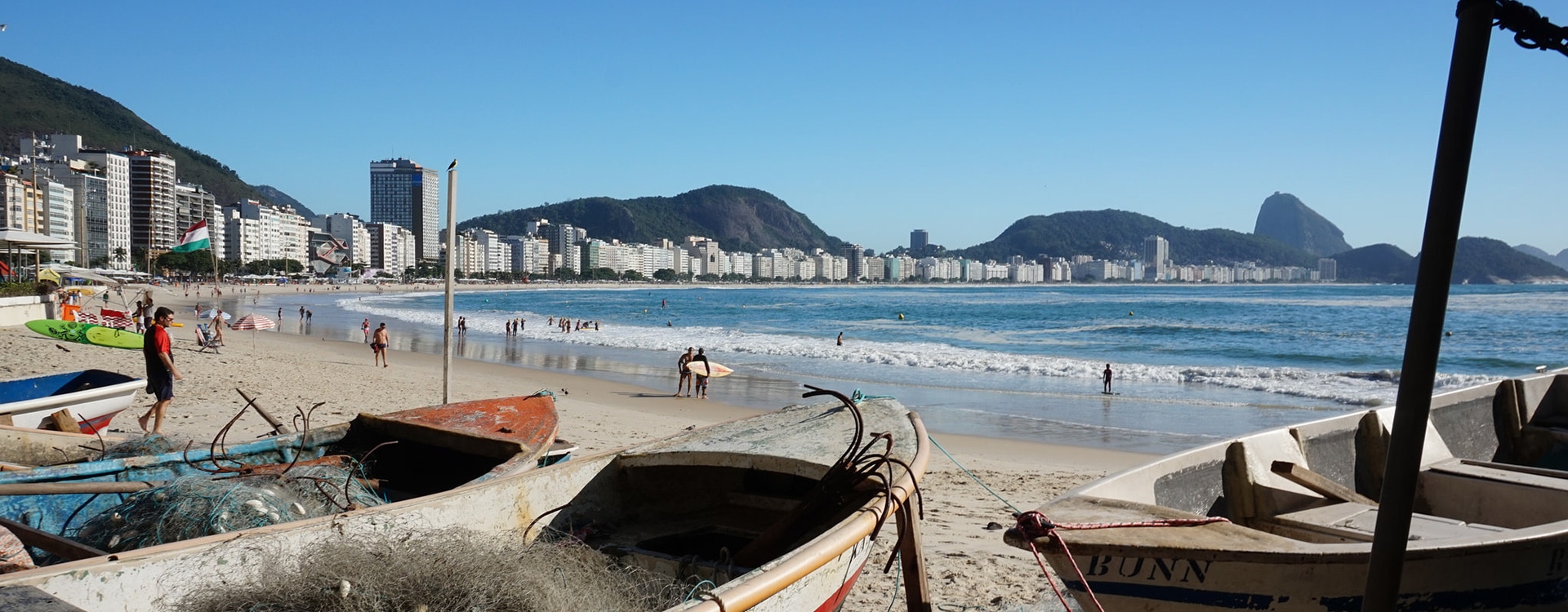 Copacabana Bresil Rio de Janeiro plage