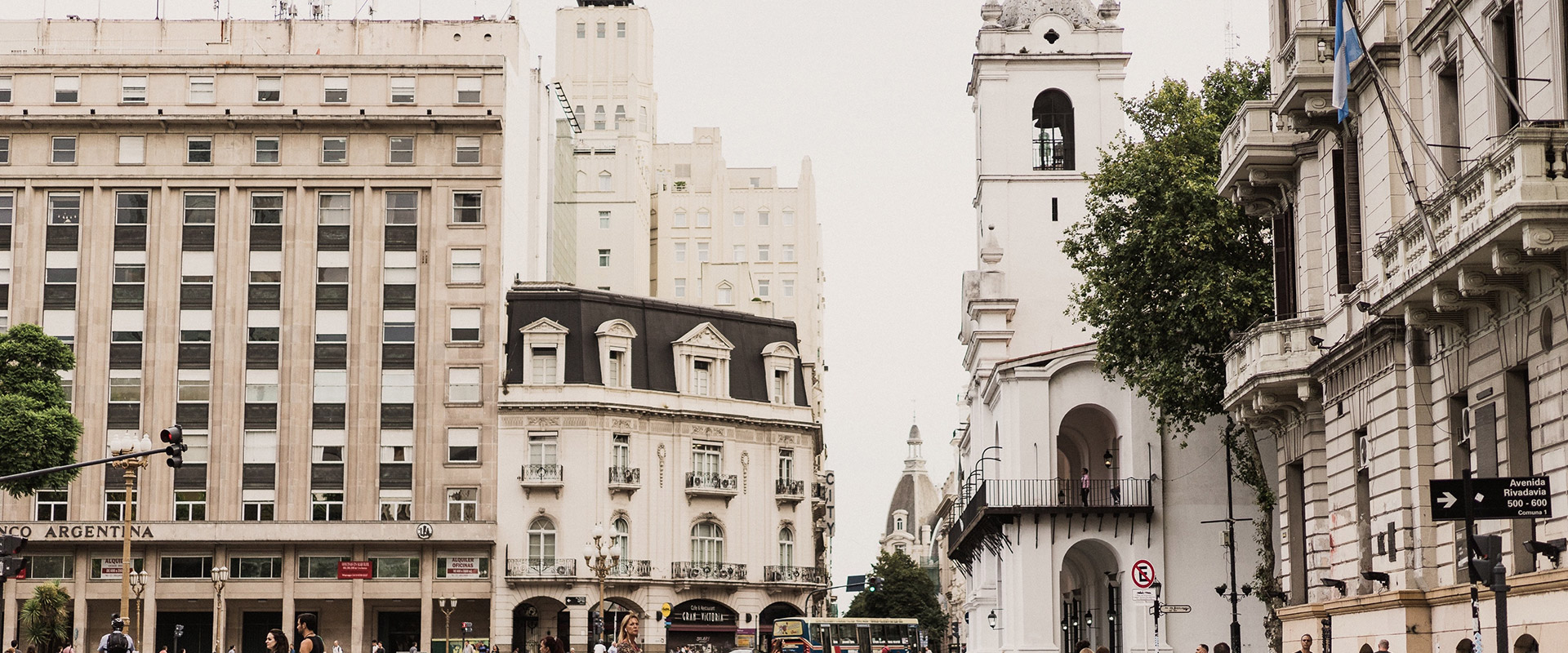 La Plaza de Mayo quartier de Montserrat Buenos Aires Argentine