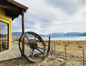 argentine patagonie estancia calafate roue charette gauchos paysage nature immersion lac montagne