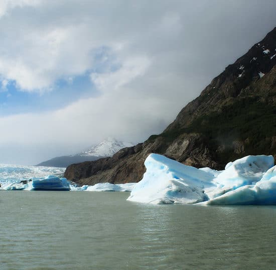 Chili torres del paine patagonie montagne lac nature glacier