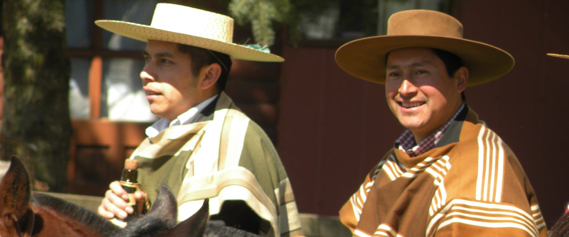 Désert atacama chili Curarrehue chiliens gauchos huasos