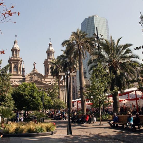 Chili Santiago capitale centre cathédrale visite guidée