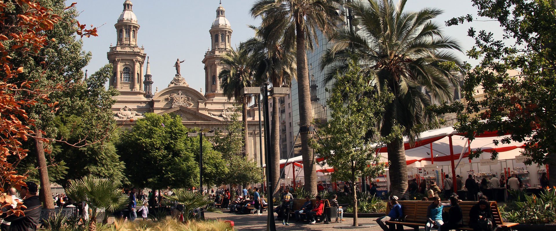 santiago chili centre cathédrale