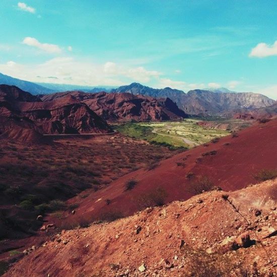 argentine cafayate nord ouest argentin quebrada conchas salta montagne sauvage aride spectaculaire