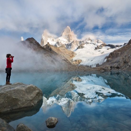 argentine patagonie parc national glaciers el chalten fitz roy paysage nature immersion montagne sauvage photo lac