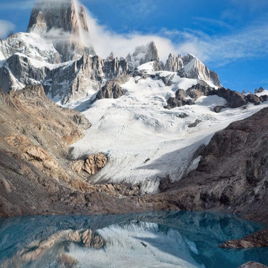 argentine patagonie parc national glaciers el chalten fitz roy paysage nature immersion montagne sauvage photo lac