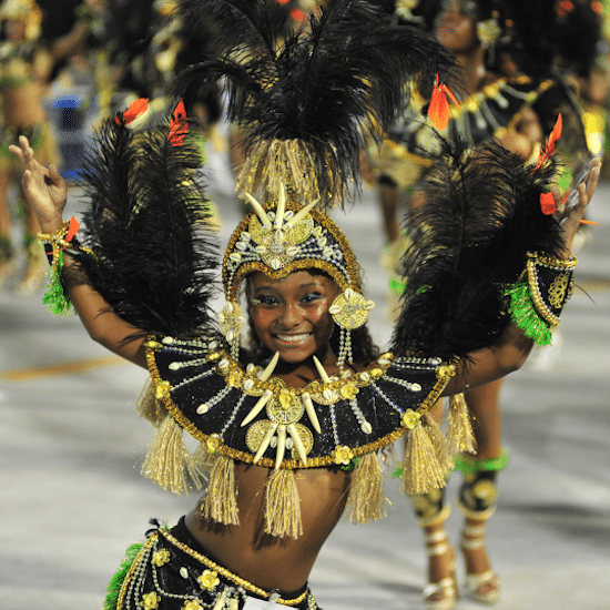 Bresil Rio de Janeiro Carnaval samba fête