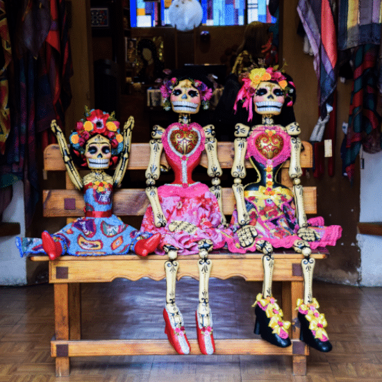 mexique poupées dia de los muertos tradition fête folklore