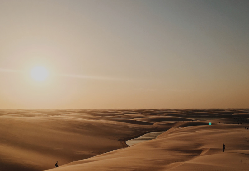 ses dunes de sable blanc