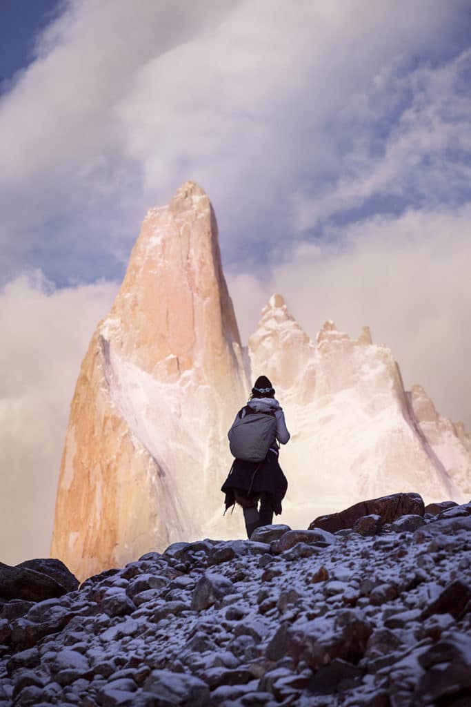 El Chalten trek Madame Oreille