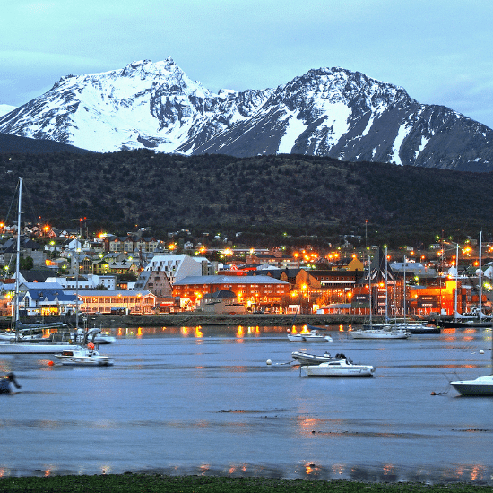 Port Ushuaia terre de feu Argentine